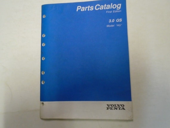 2007 VOLVO PENTA PARTS CATALOG PDF FREE DOWNLOAD visual data 8