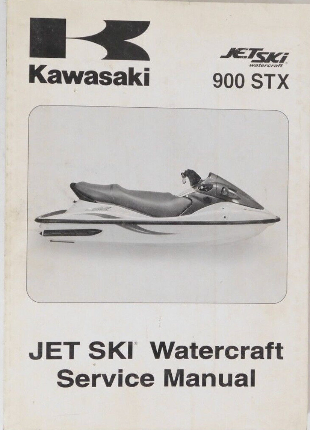 2003 Kawasaki 900 STX Jet Ski Watercraft Service Shop Manual 99924 ...