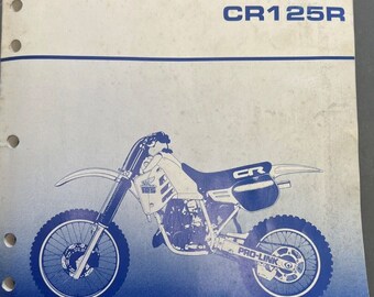 1984 1985 Honda CR125R Service Repair Shop Workshop Manual OEM 61KA303