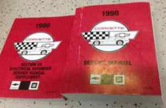 1990 Corvette Shop Manual 90 Chevy Chevrolet Repair Service Book 1990 Corvette Shop Manual 90 Chevy Chevrolet Repair Service Book