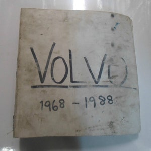 1968 1988 Clymer Volvo Stern Drive Shop Manual Factory Oem Binder Water Damaged