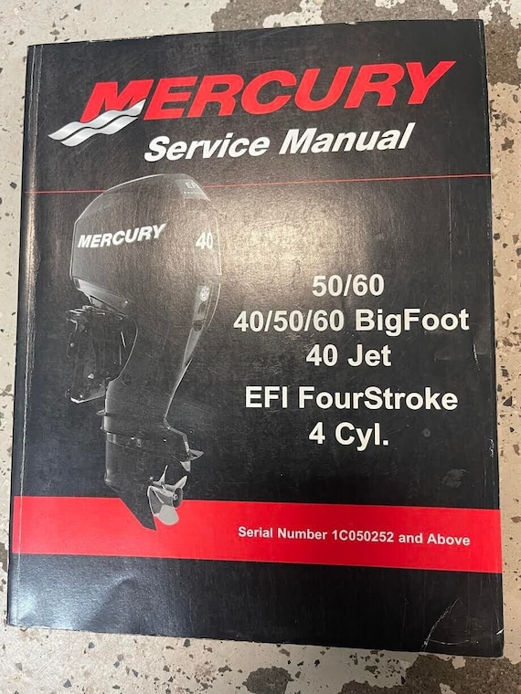 Mercury 50/60 40/50/60 Bigfoot Fourstroke EFI Ser… - image 1