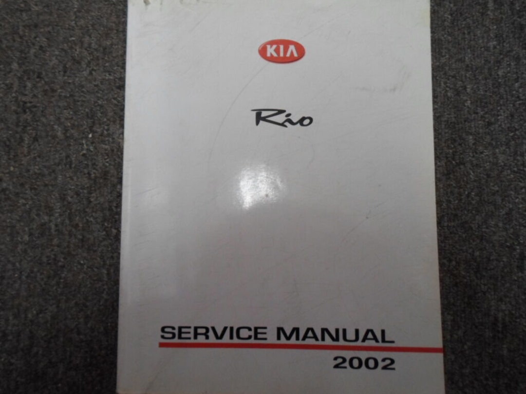 Libro De Historial De Servicio En Blanco Para KIA - Registra Mantenimientos (Varias Años)