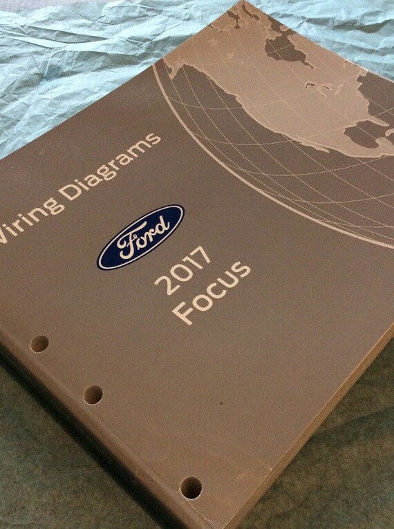 2017 Ford Focus Electrical Wiring Diagram Manual OEM Factory - Etsy