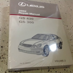 2002 Lexus Gs430 Gs300 Service Shop Repair Manual Volume 2 Only Factory