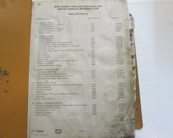 Case Heavy Equipment W36 Loader W 36 Servicio Reparación Taller Manual Fábrica OEM