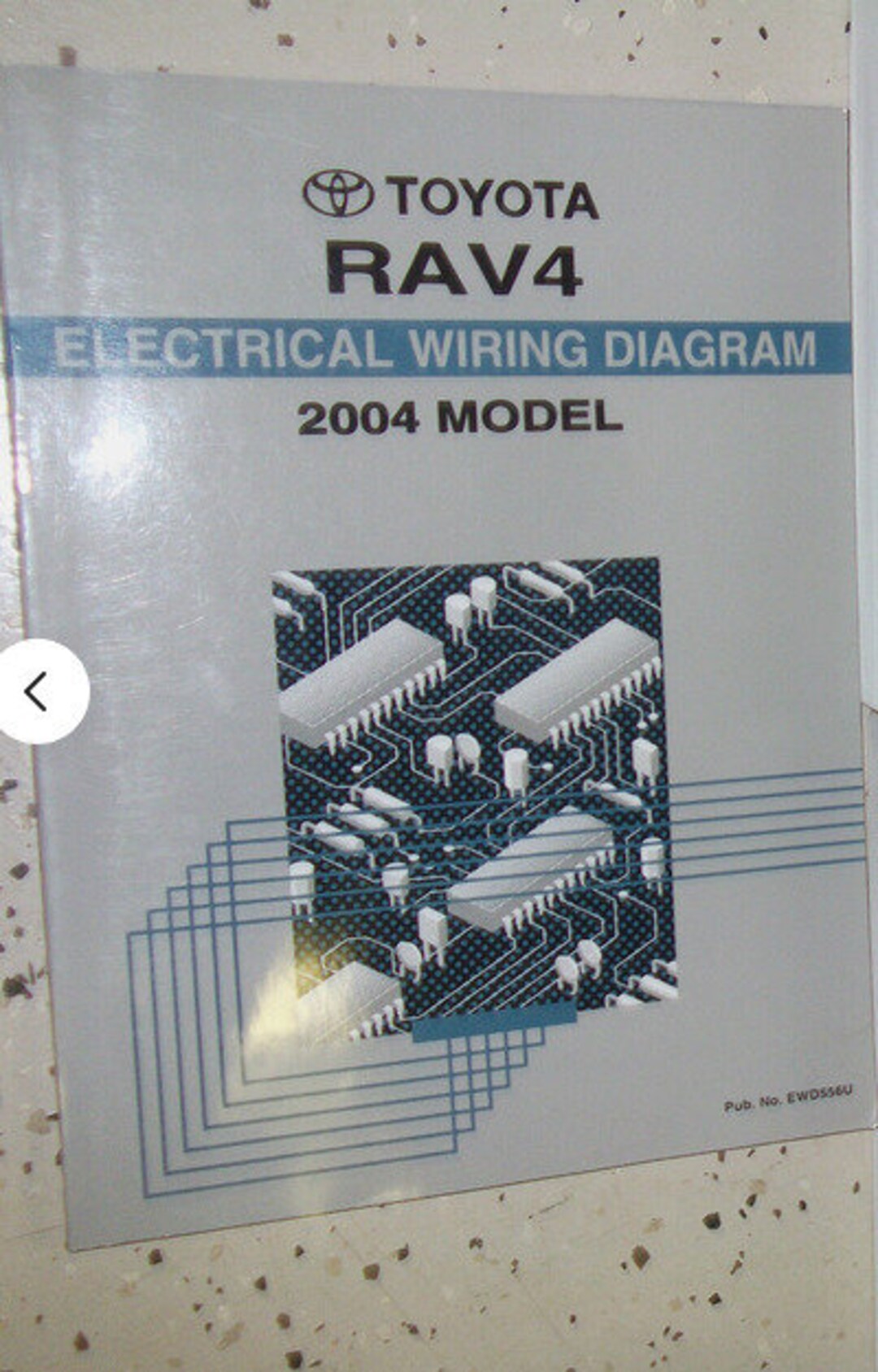 2004 Toyota RAV4 Electrical Wiring Service Shop Repair Manual FACTORY