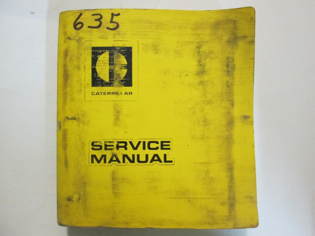Caterpillar Track Type Loader 11K 48J 70J Service Shop Repair Manual ...
