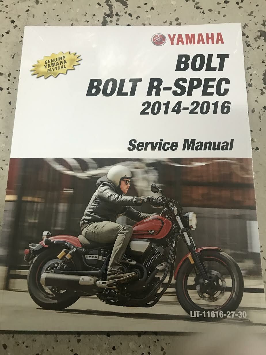 YAMAHA BOLT サービスマニュアル Yamaha Service - Bolt Manual 0