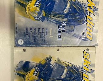 2002 Ski-Doo Skandic Tundra R snöskoter servicehandbok, verkstad och reparationshandbok