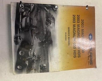 Manual de taller y servicio para Polaris Magnum 330, 330, HDS 500 y HDS 700 (OEM) 9918063