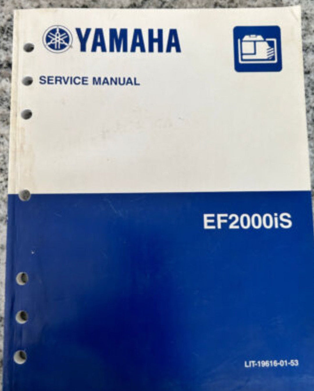Yamaha Ef2000is Inverter Generator Shop Service Repair Manual LIT19616