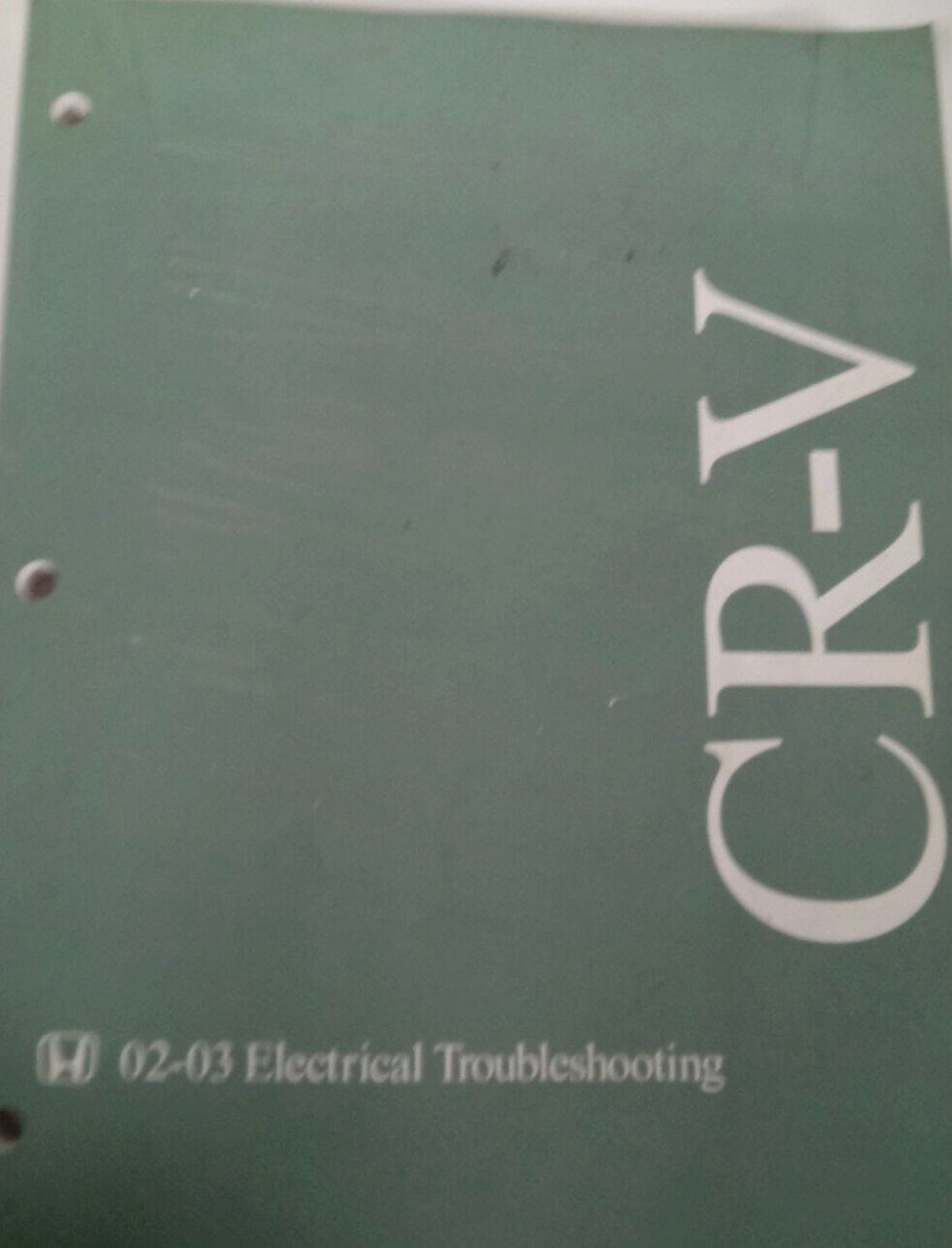 2002 2003 Honda Crv Cr-v Electrical Troubleshooting Wiring Diagram