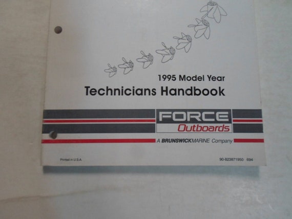 1995 Force Outboards Technicians Handbook Manual … - image 2