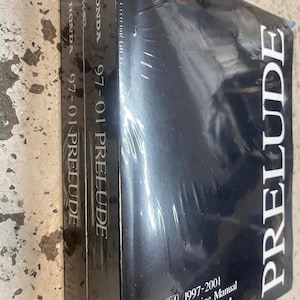 1997 1998 1999 2000 2001 Honda PRELUDE Service Workshop Repair Shop Manual