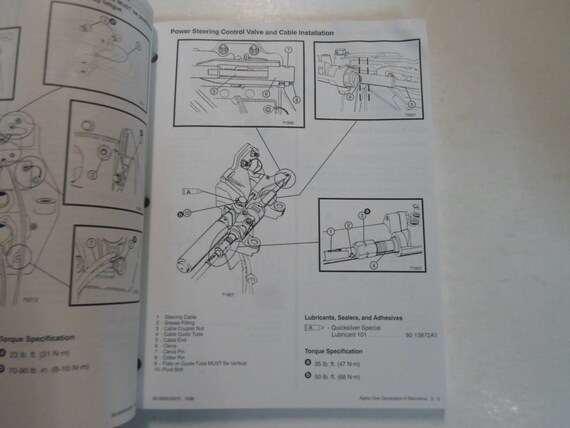 1997 Mercruiser Technicians Handbook Sterndrive U… - image 10