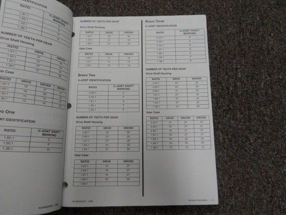 1997 Mercruiser Technicians Handbook Sterndrive U… - image 4