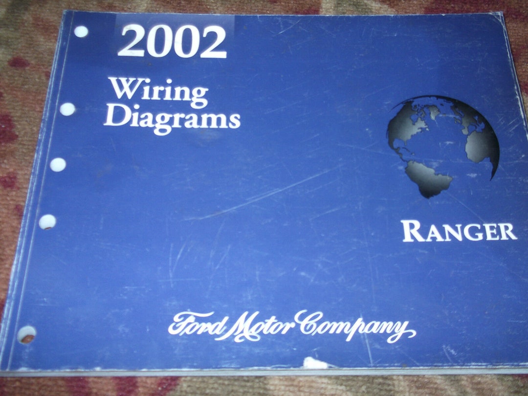 2002 Ford Ranger Truck Electrical Wiring Diagrams Service Shop Etsy