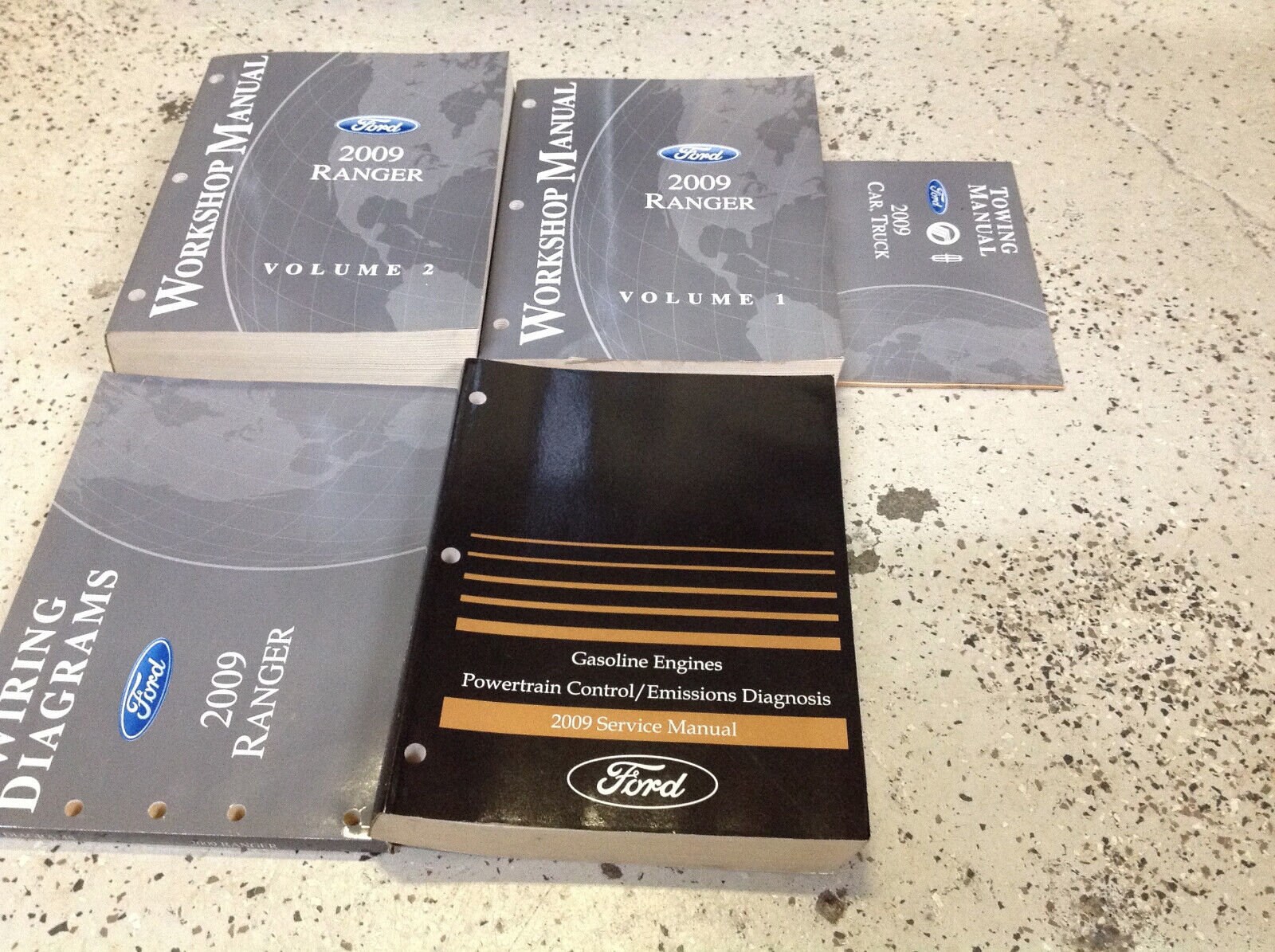 2009 Ford Ranger Truck Service Shop Repair Manual Set W Ewd Etsy