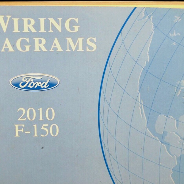 2010 Ford F-150 F150 TRUCK Wiring Diagrams Manual EWD 2010