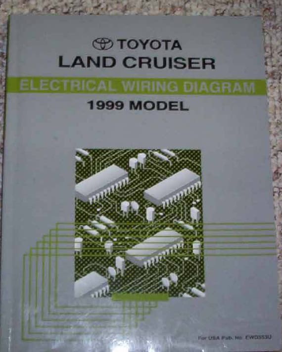 1999 Toyota Land Cruiser Electrical Wiring Diagrams Diagram Manual