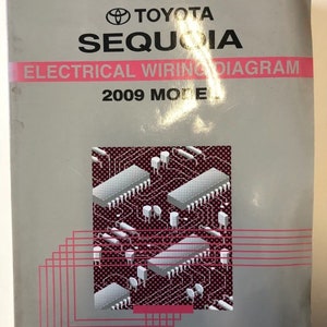 2009 BMW Sequoia Electric Wiring Diagram Handbuch EBT Soem-WASSER 09