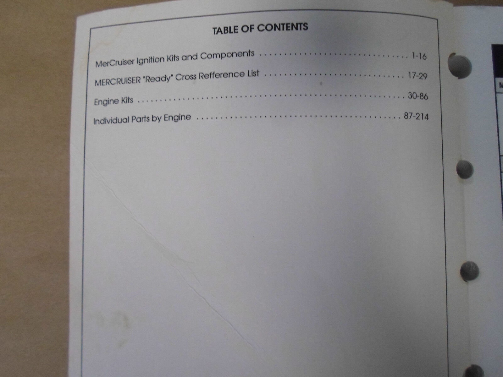 1993 Quicksilver Marine Parts and Accessories Engine Service Etsy