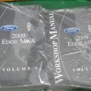 2009 Ford Edge & Lincoln Mkx Servicewerkplaats Reparatiewerkplaats Handleidingset Oem
