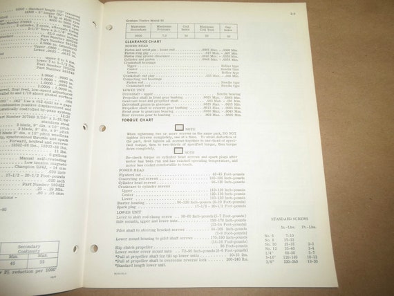 1973 Evinrude Service Shop Repair Manual 18 Hp 18… - image 5
