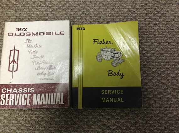 thumbnail image 2 of 1972 Oldsmobile Body Repair Shop Manual – 442 Cutlass F85 88 98 Toronado 2 of 4