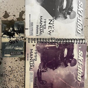 1999 Ski Doo Grand Touring 700/SE Formula III Mach Service Shop Manual Set OEM image 7