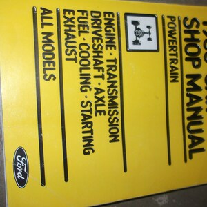 1980 Lincoln Versailles Powertrain Repair Service Shop Manual Dealership Oem 80