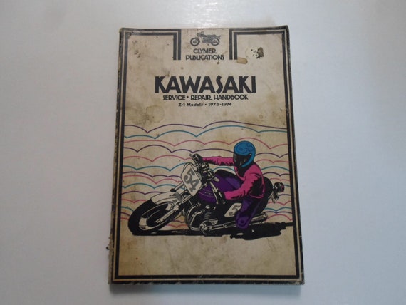 1973 1974 Clymer Kawasaki Z-1 Models Service Repa… - image 1