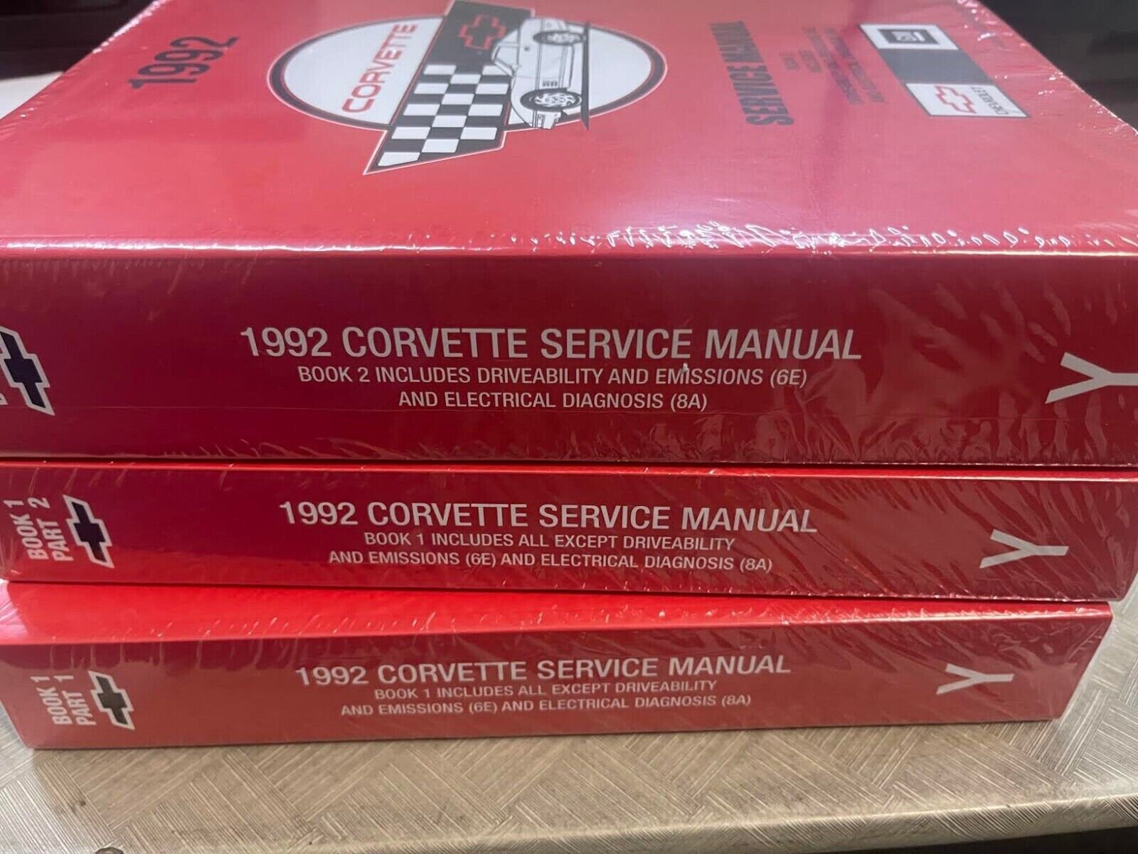 1992 Chevrolet Chevy CORVETTE Service Repair Shop Manual Set Etsy