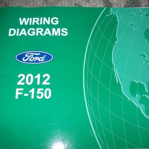 2012 Ford F-150 F150 Truck Wiring Diagrams Service Repair Shop Manual Ewd Oem