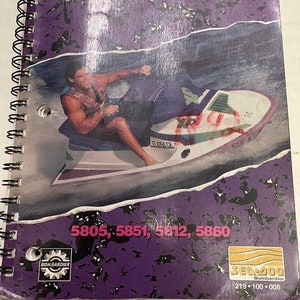 1992 Sea-Doo 5805 5851 5812 5860 Service Repair Shop Manual OEM 219100006