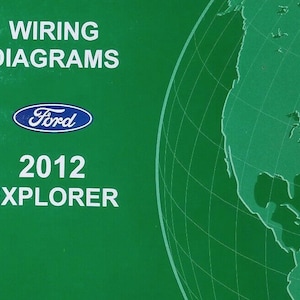 2012 Ford Explorer Electrical Wiring Diagram Diagram Ewd Shop Repair Manual Oem