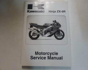 2000 2001 カワサキ Ninja ZX-6R サービス修理ショップマニュアル