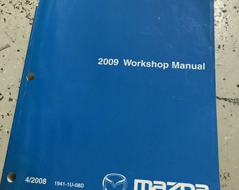 2009 Mazda CX7 CX-7 Service Shop Repair Workshop Manual OEM Factory