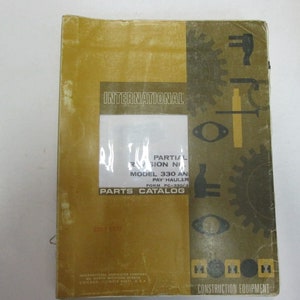 1973 International Model 330 340 Pay Hauler Parts Catalog Manual FADED WORN OEM