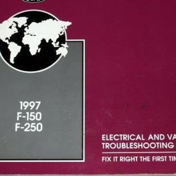 1997 Ford Truck F-150 F-250 F 150 F250 Wiring Electrical Diagram Manual Evtm Ewd