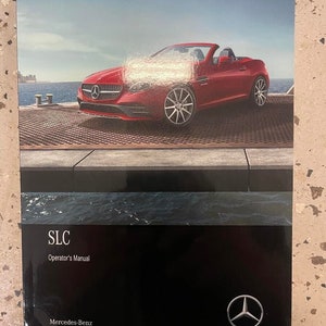 2019 Mercedes Benz Slc Owners Operators Owners Manual Oem