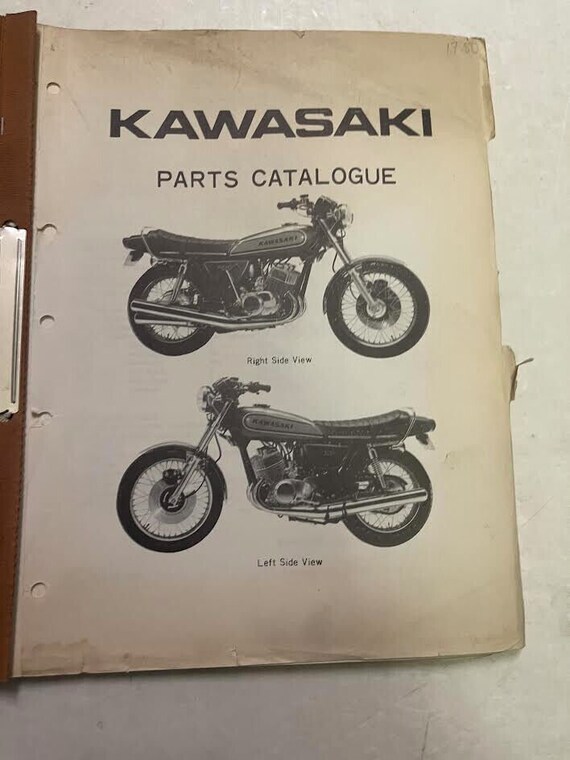 Kawasaki 500 Hi -E Parts Catalogue Catalog Manual Oem 99997-62 - Etsy