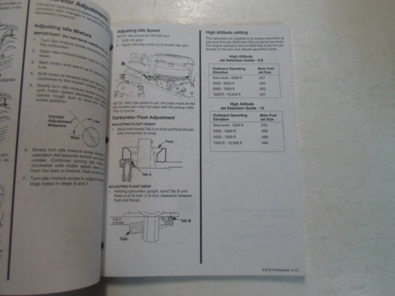 1995 Force Outboards Technicians Handbook Manual … - image 10