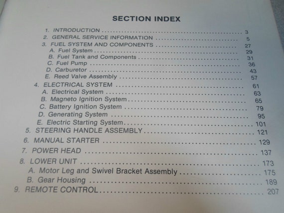 1981 Chrysler Outboard Service Manual 35 45 Hp Oe… - image 3