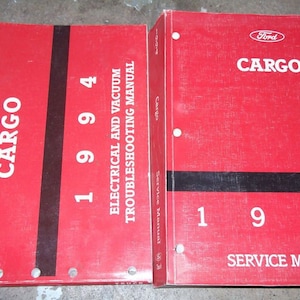 1994 Ford Cargo Truck Service Shop Repair Manual Set Factory Oem 1994 Nice