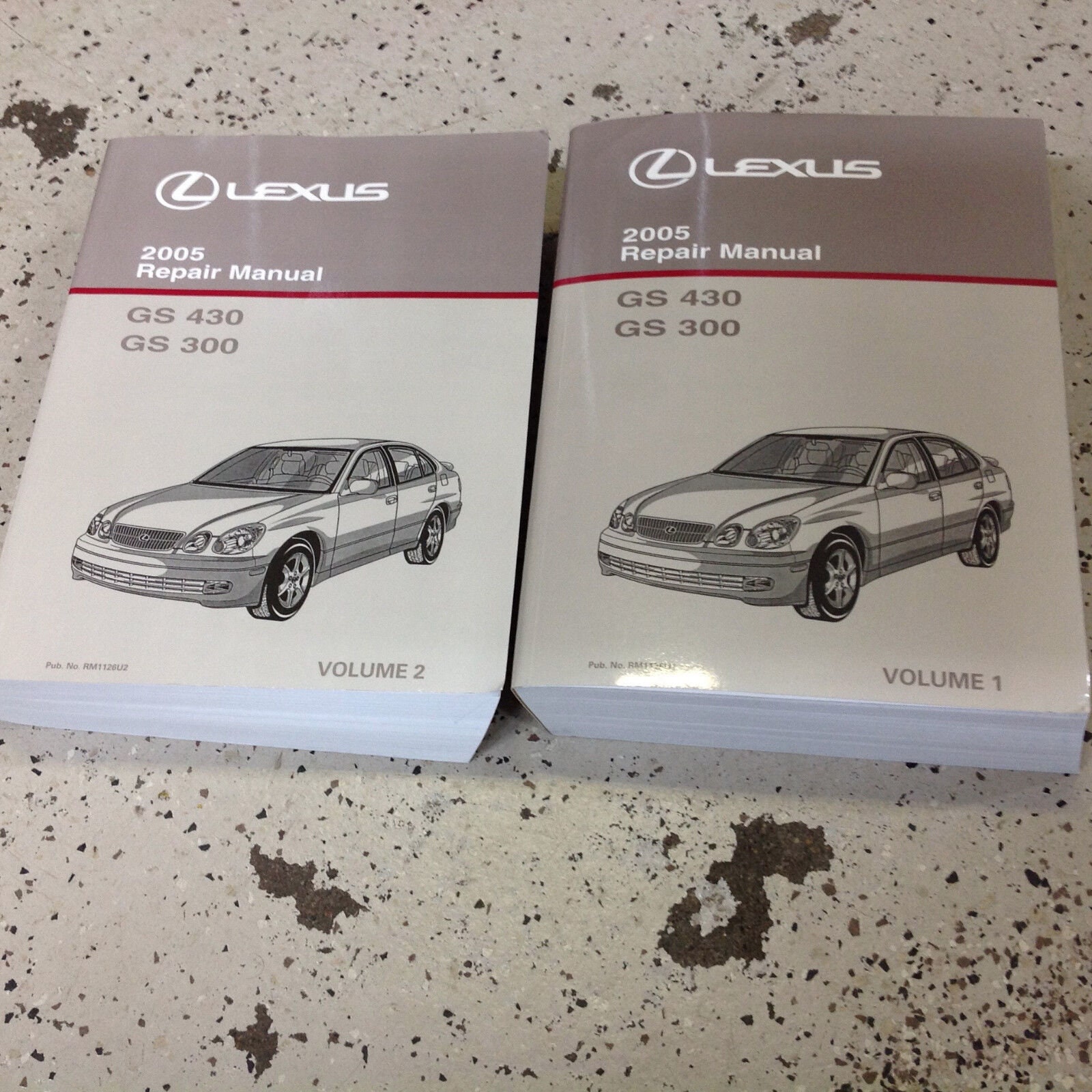 2001年式 Lexus GS 430/GS 300 修理マニュアル　アリスト 2005 Lexus Gs430 Gs300 Service Shop Workshop Repair Manual Set