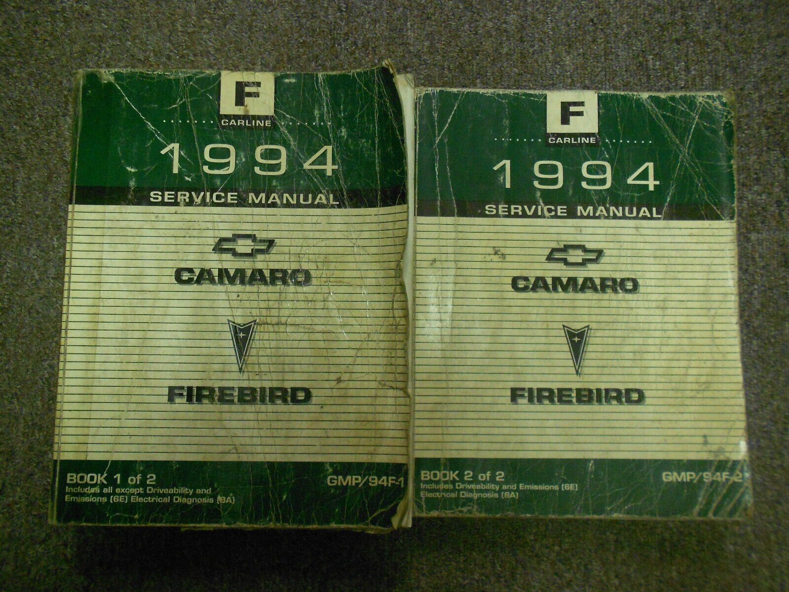 1994 Chevy Camaro Pontiac Firebird Service Shop Repair Manual Etsy
