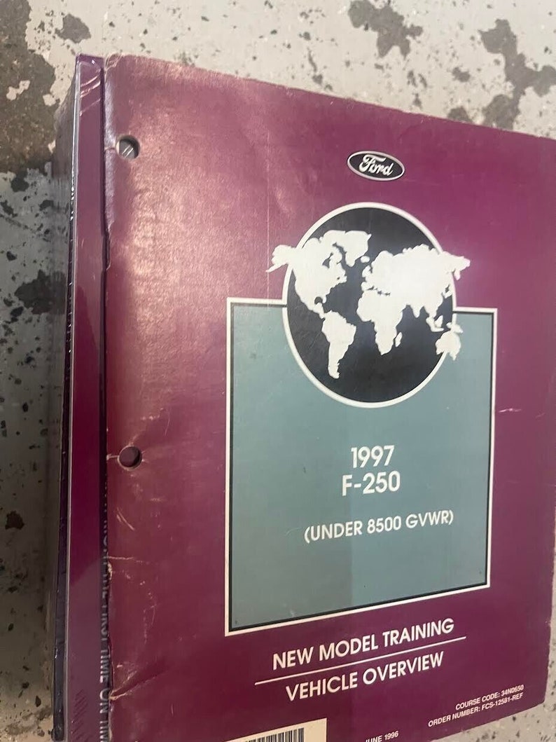 1997 Ford F250 350 F250 F350 Super Duty Truck Service Shop Repair