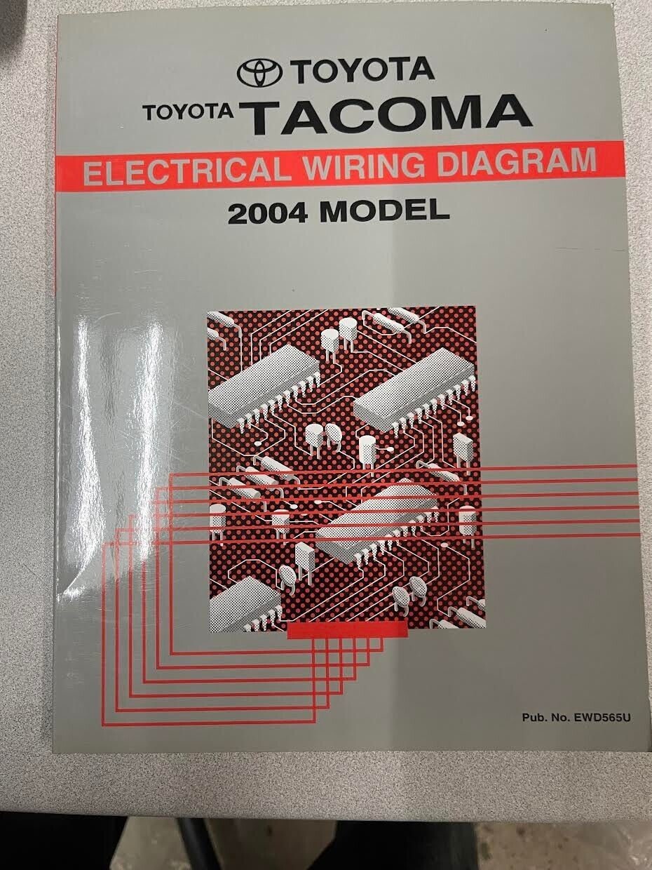 2004 TOYOTA TACOMA Electrical Wiring Diagram Troubleshooting Manual EWD